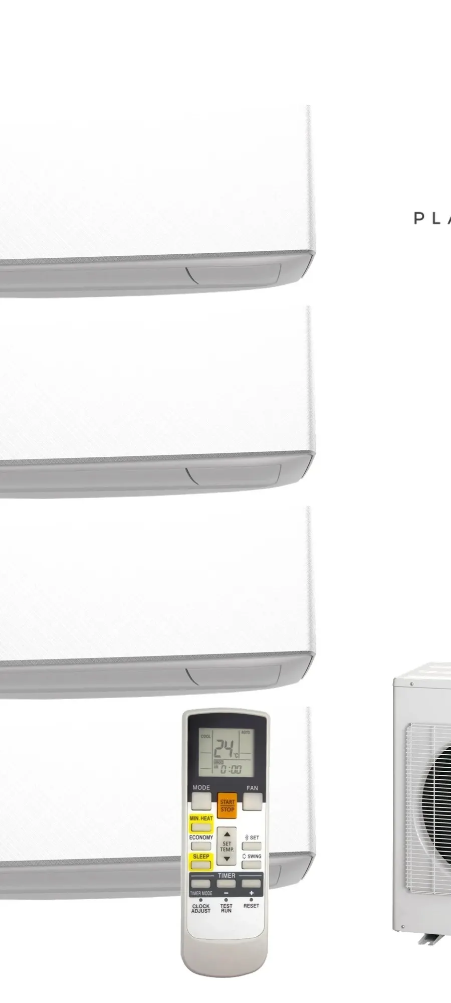 Klimatyzator multi-split Fujitsu KETF AOEG36KBTA5 — 4 jedn. 8,0 kW (2+2+2+2 kW, biały)