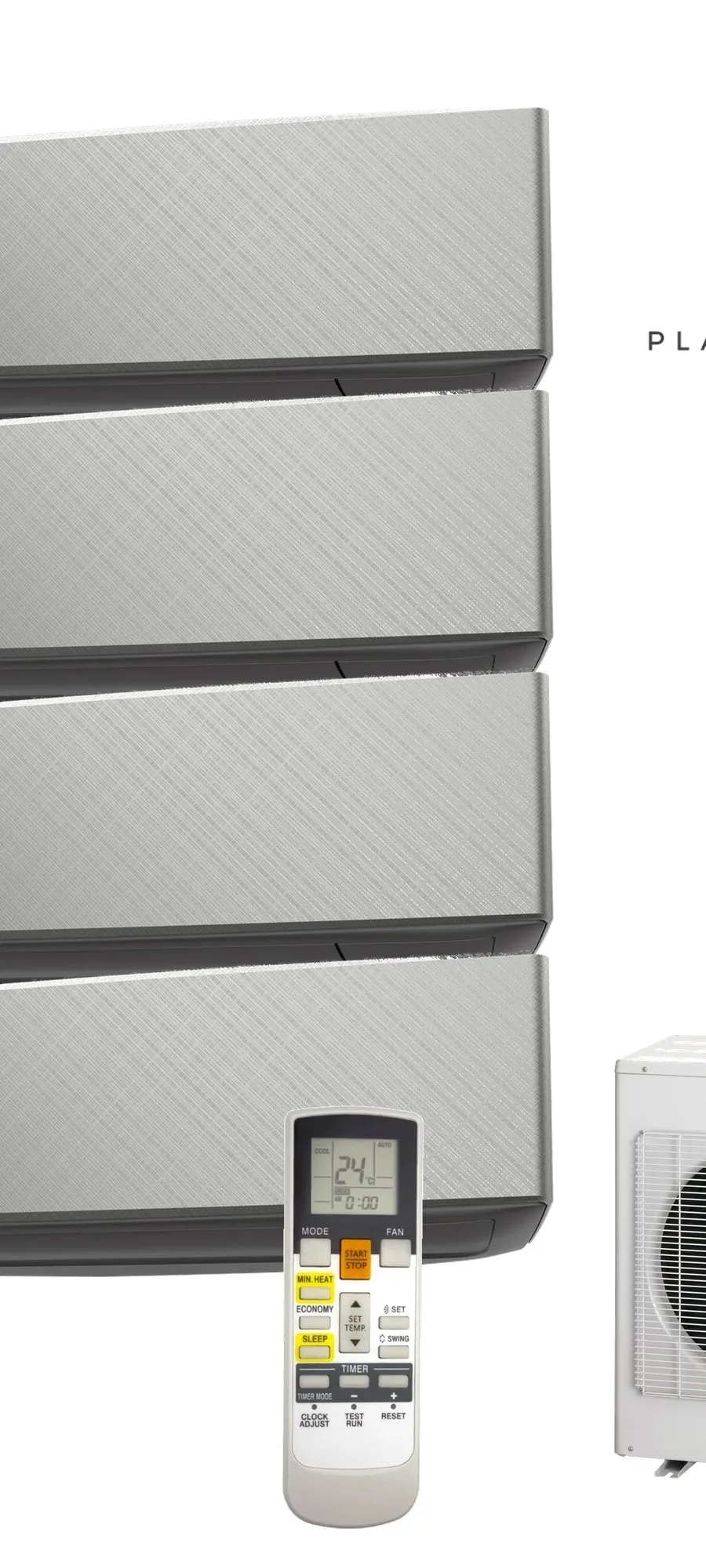 Klimatyzator multi-split Fujitsu KETF AOEG36KBTA5 — 4 jedn. 9,5 kW (2+3,4+3,4+3,4 kW, czarny)
