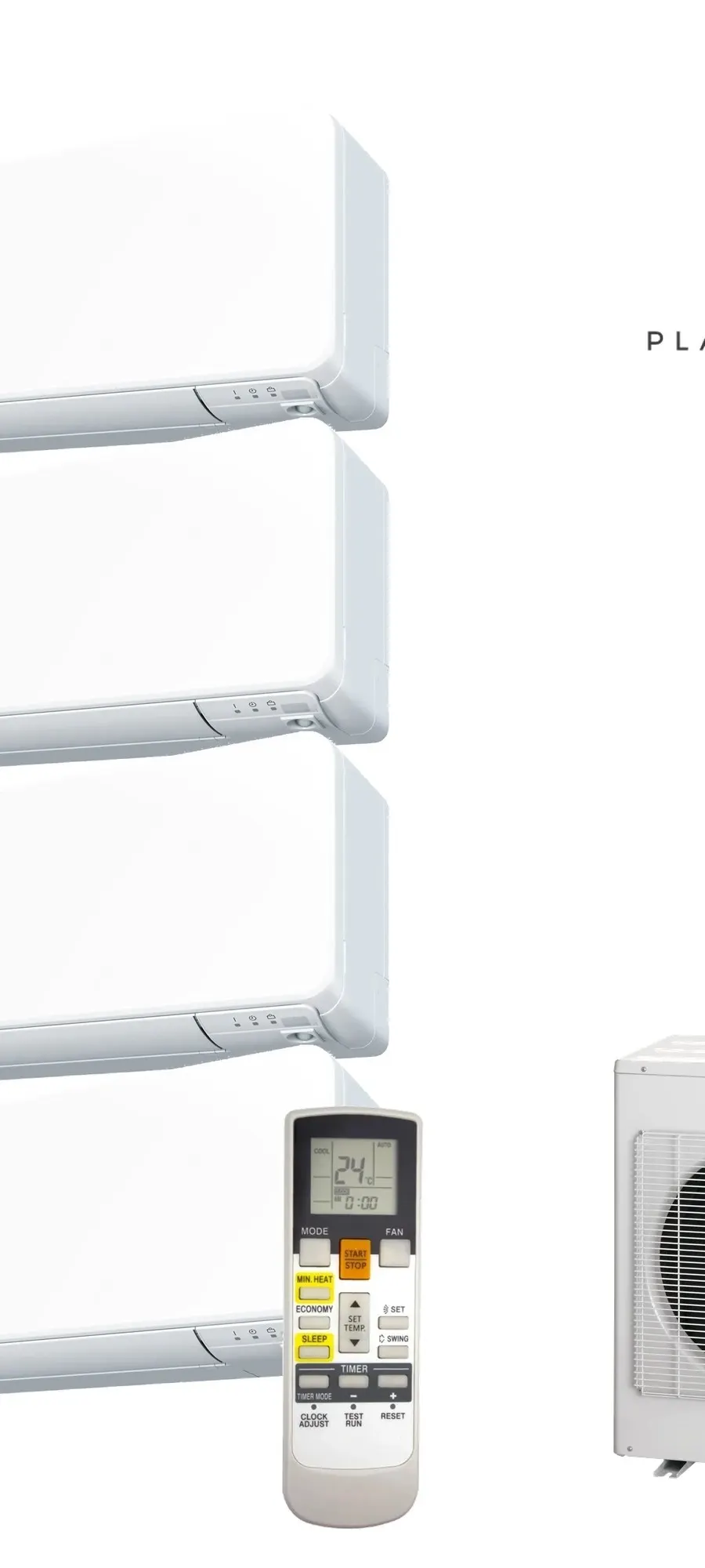 Klimatyzator multi-split Fujitsu KJCAL AOEG36KBTA5 — 4 jedn. 9,5 kW (2+2,5+3,4+4,2 kW, biały)