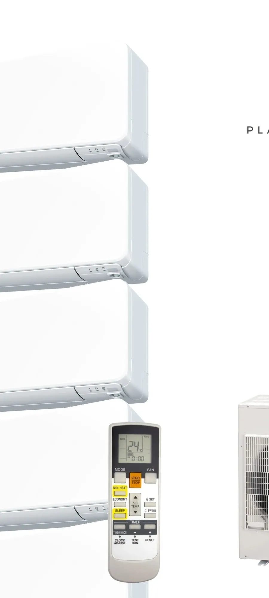 Klimatyzator multi-split Fujitsu KJCAL AOEG36KBTA5 — 5 jedn. 9,5 kW (2+2+2+3,4+4,2 kW, biały)
