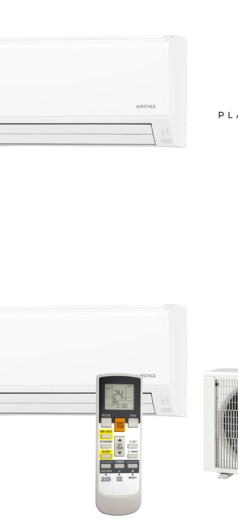 Klimatyzator multi-split Fujitsu KLTBL AOEH14KACB2 — 2 jedn. 4,0 kW (2+2 kW, biały)