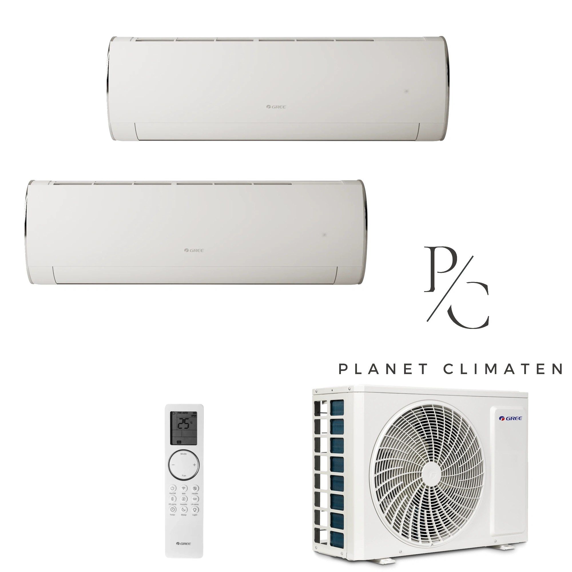 Gree — Klimatyzator multi-split Gree Fairy biały GWHD(18) 5.3kW 2 jedn.