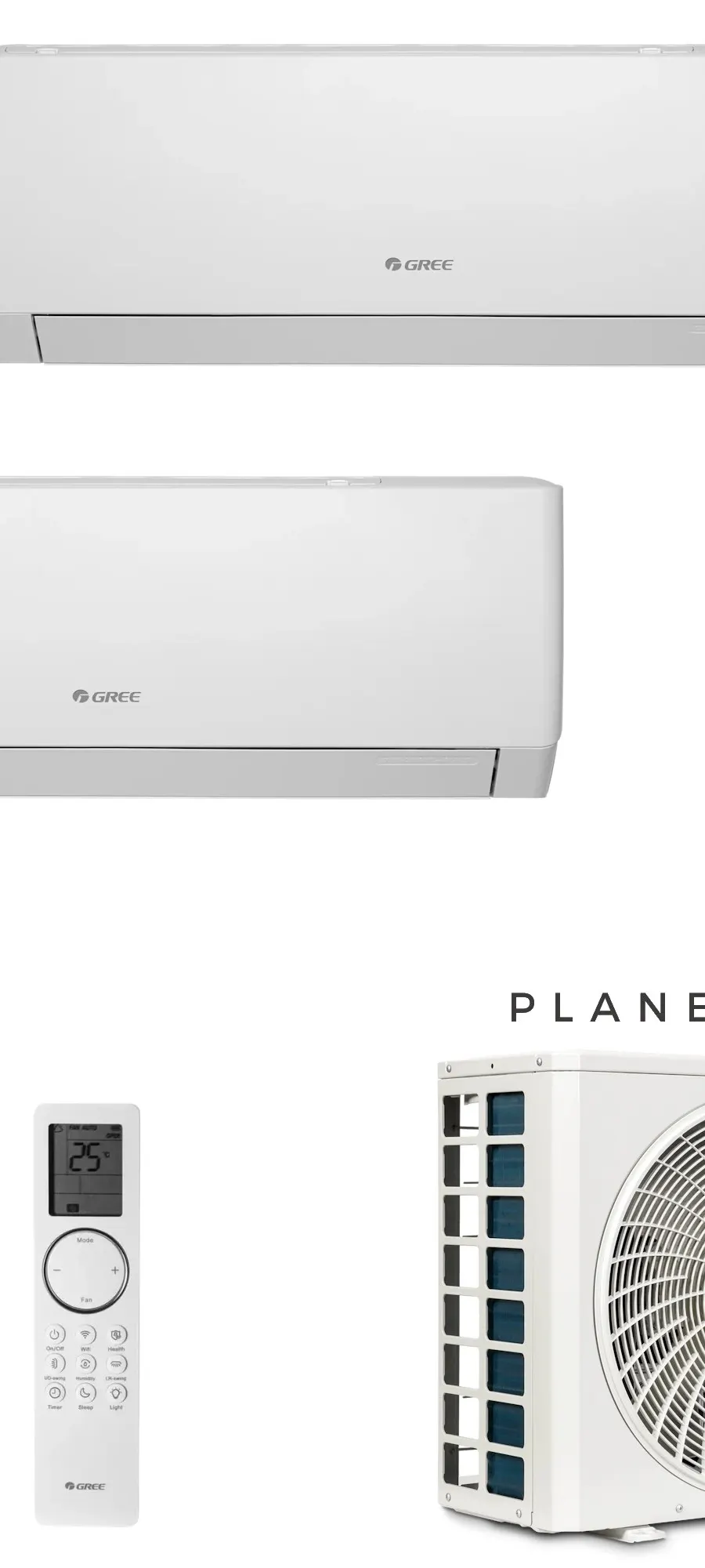 Klimatyzator multi-split Gree Pular PRO biały GWHD(18) 5.3kW 2 jedn.
