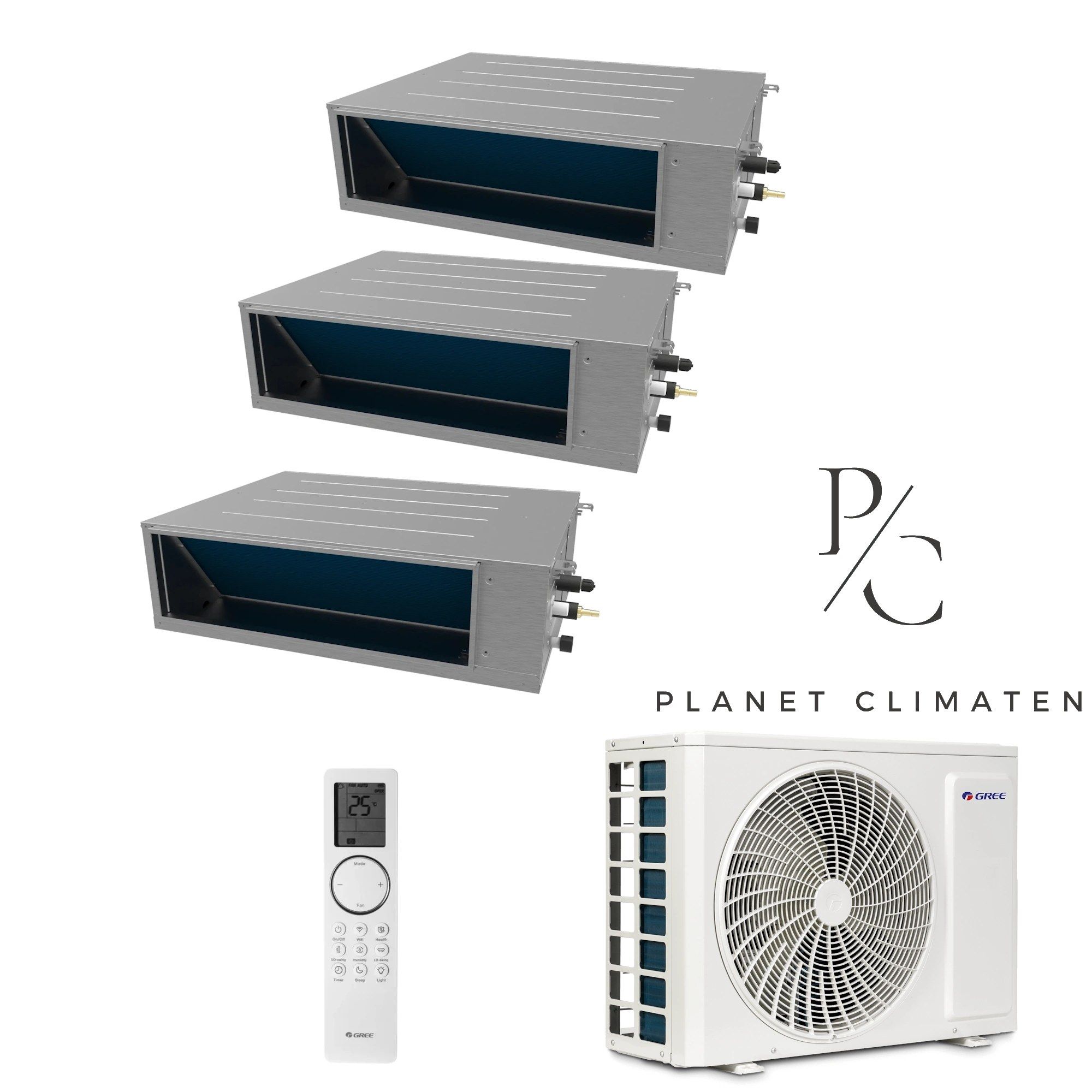 Gree — Klimatyzator multi-split Gree Free Match Kanałowa kanałowa GWHD(21) 6.1kW 3