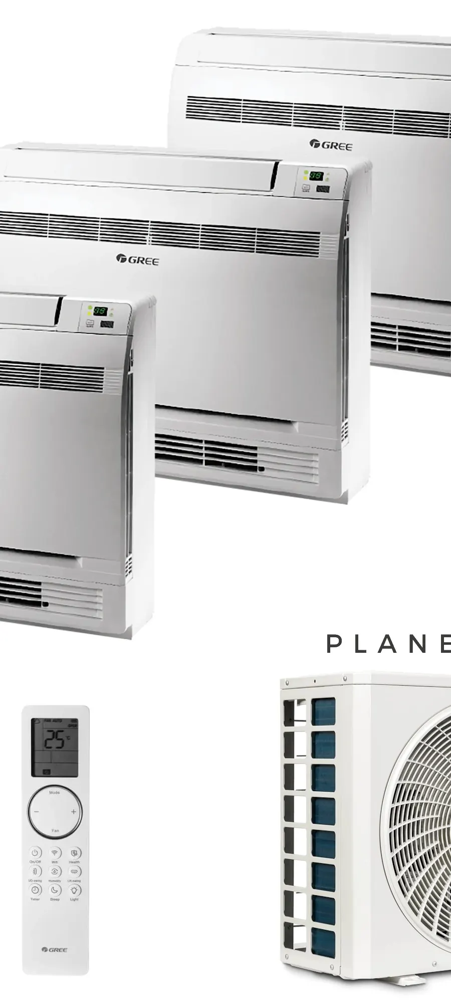Klimatyzator multi-split Gree Free Match Konsola konsola GWHD(21) 6.1kW 3 j