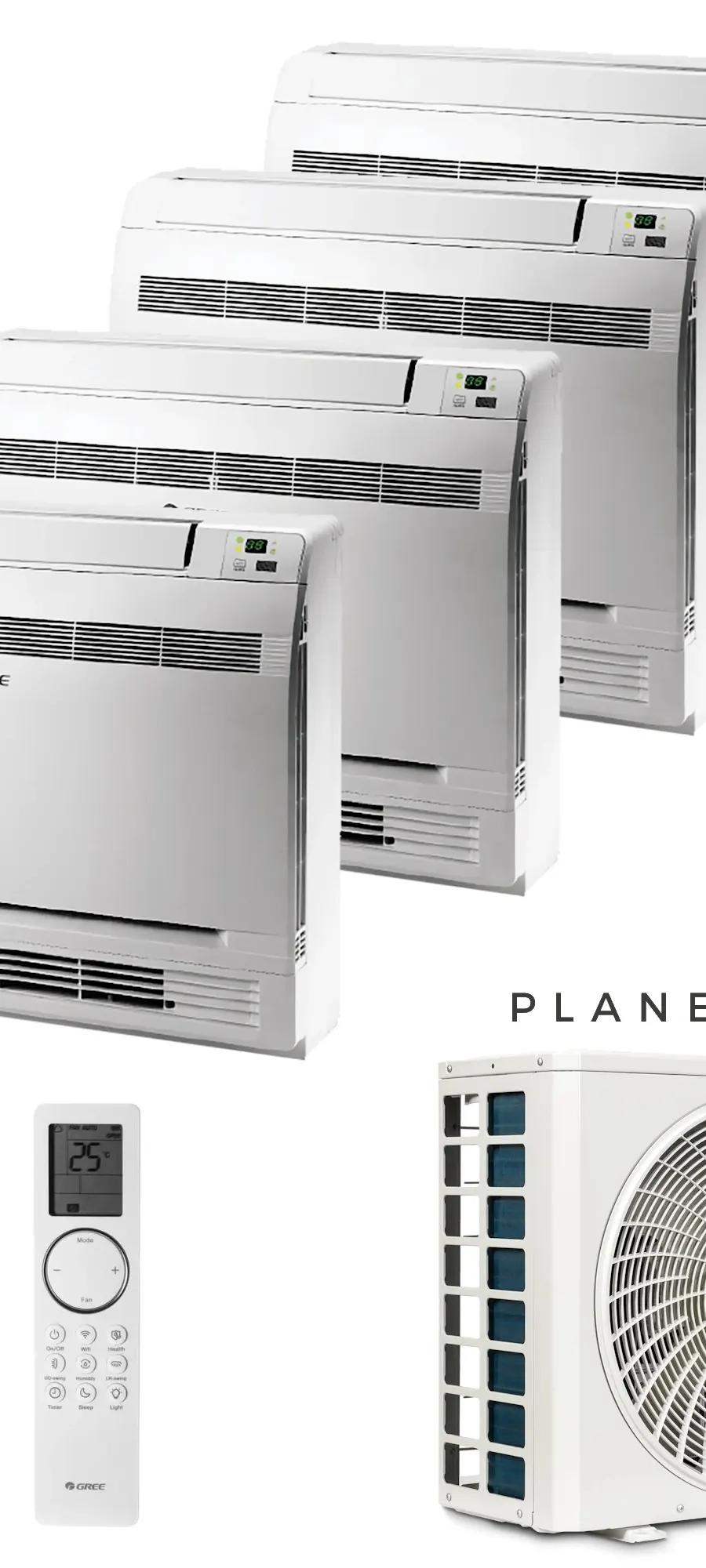 Klimatyzator multi-split Gree Free Match Konsola konsola GWHD(28) 8kW 4 jed