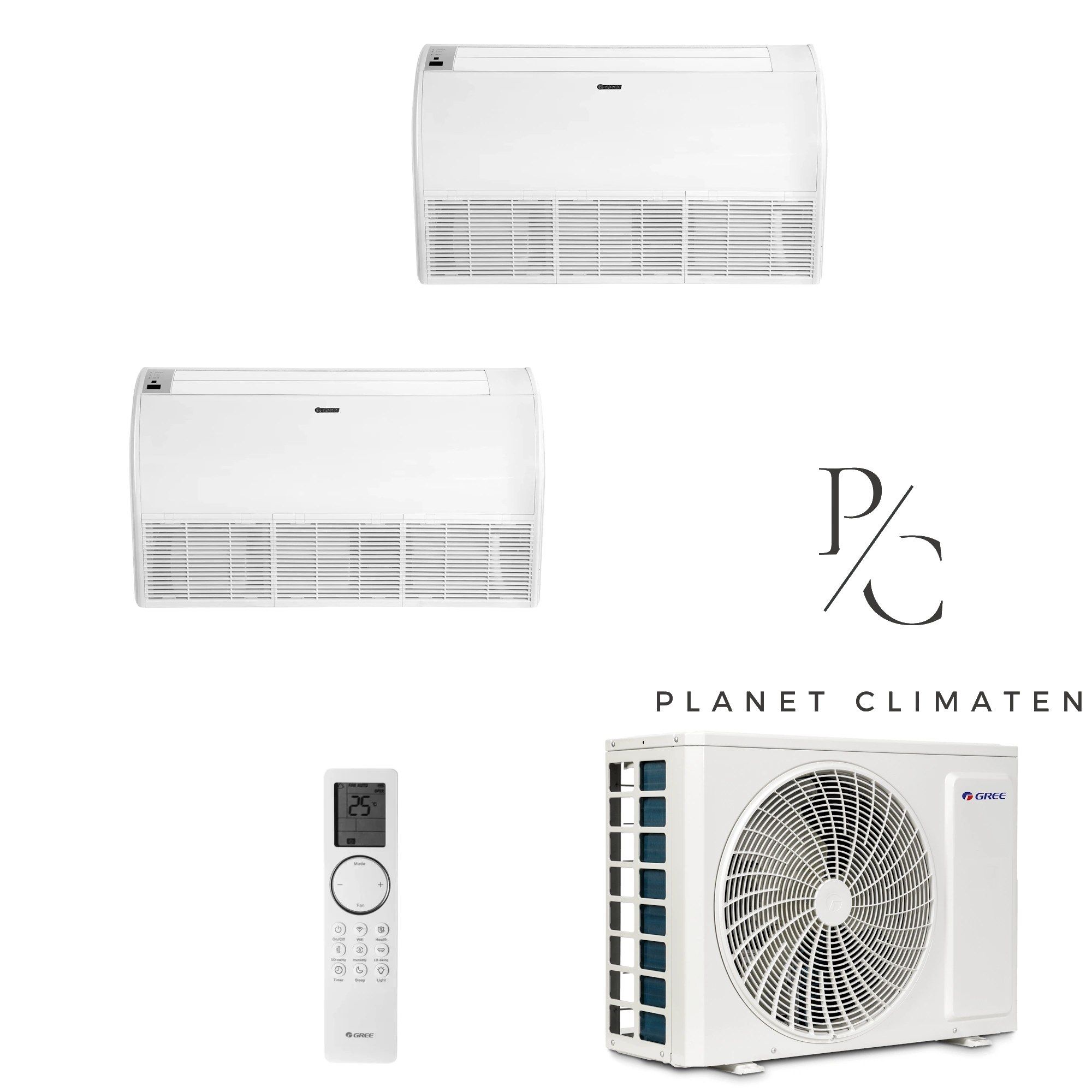 Gree — Klimatyzator multi-split Gree Free Match Przypodłogowa przypodłogowo-sufito