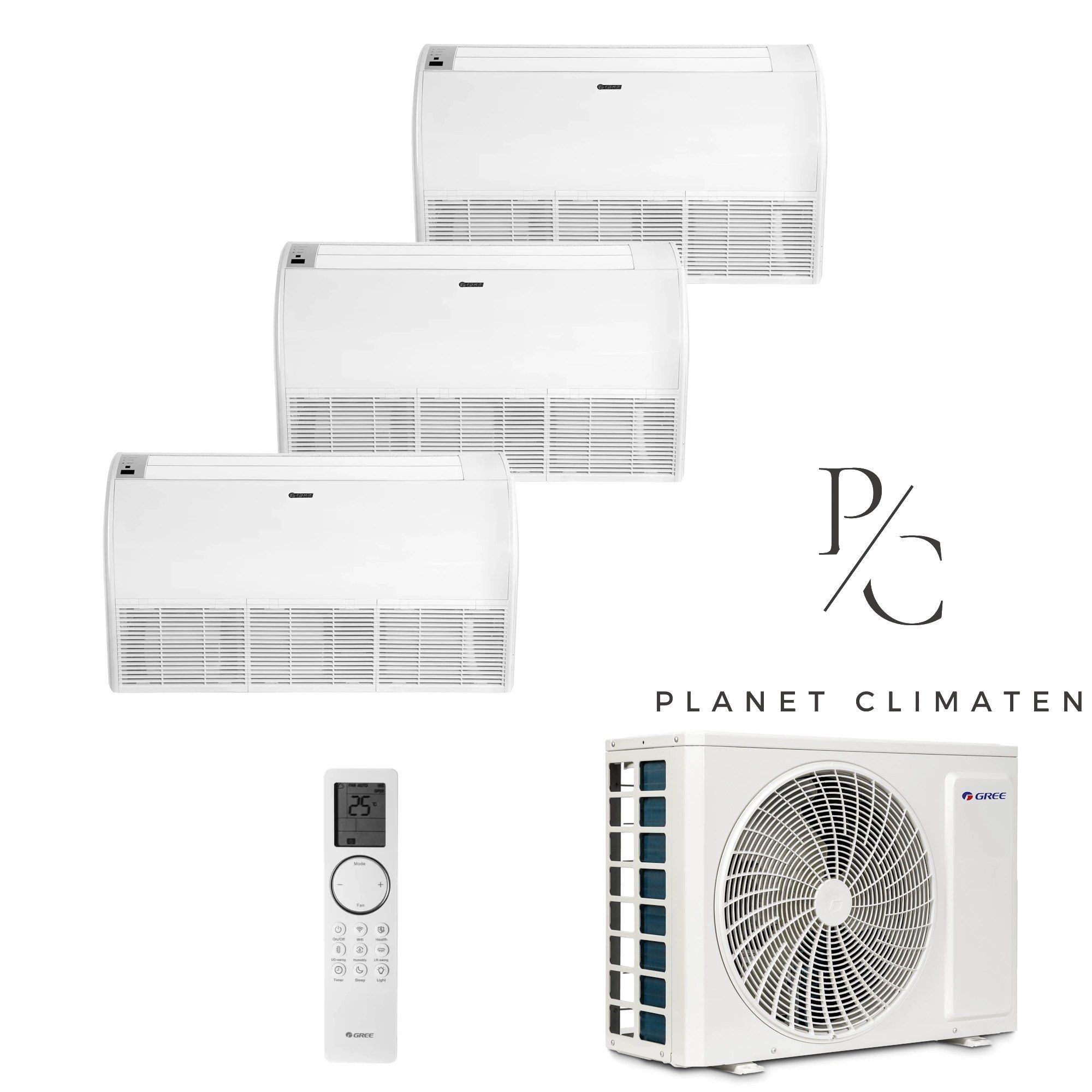 Gree — Klimatyzator multi-split Gree Free Match Przypodłogowa przypodłogowo-sufito