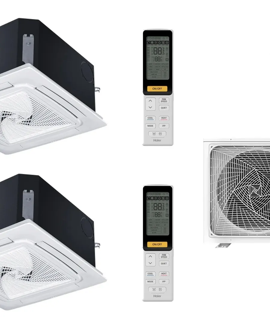 Klimatyzator multi-split Haier CASSETTE Mini AB (1-Way) 4U85S2SR5FA — 2 jedn. 8,5 kW (3,5+6,9 kW)