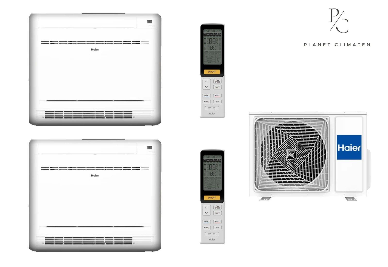 Haier — Klimatyzator multi-split Haier CONSOLE AF 2U40S2SM1FA — 2 jedn. 4,0 kW (2,5+2,5 kW)