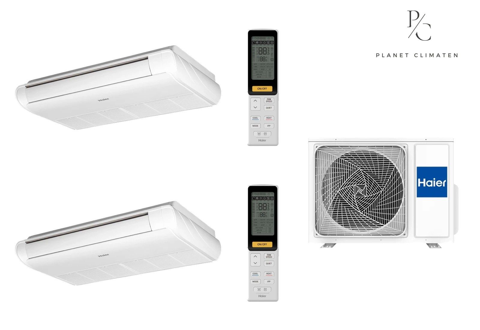 Haier — Klimatyzator multi-split Haier CONVERTIBLE AC 2U40S2SM1FA — 2 jedn. 4,0 kW (2,5+2,5 kW)