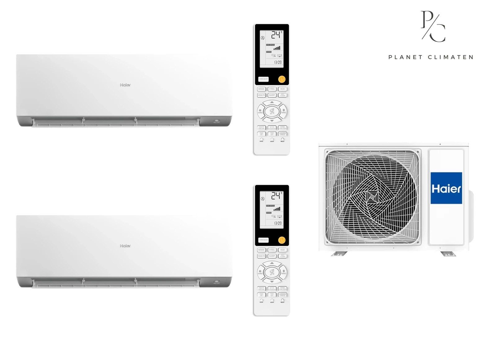 Haier — Klimatyzator multi-split Haier EXPERT Plus 2U40S2SM1FA — 2 jedn. 4,0 kW (2,8+2,8 kW)
