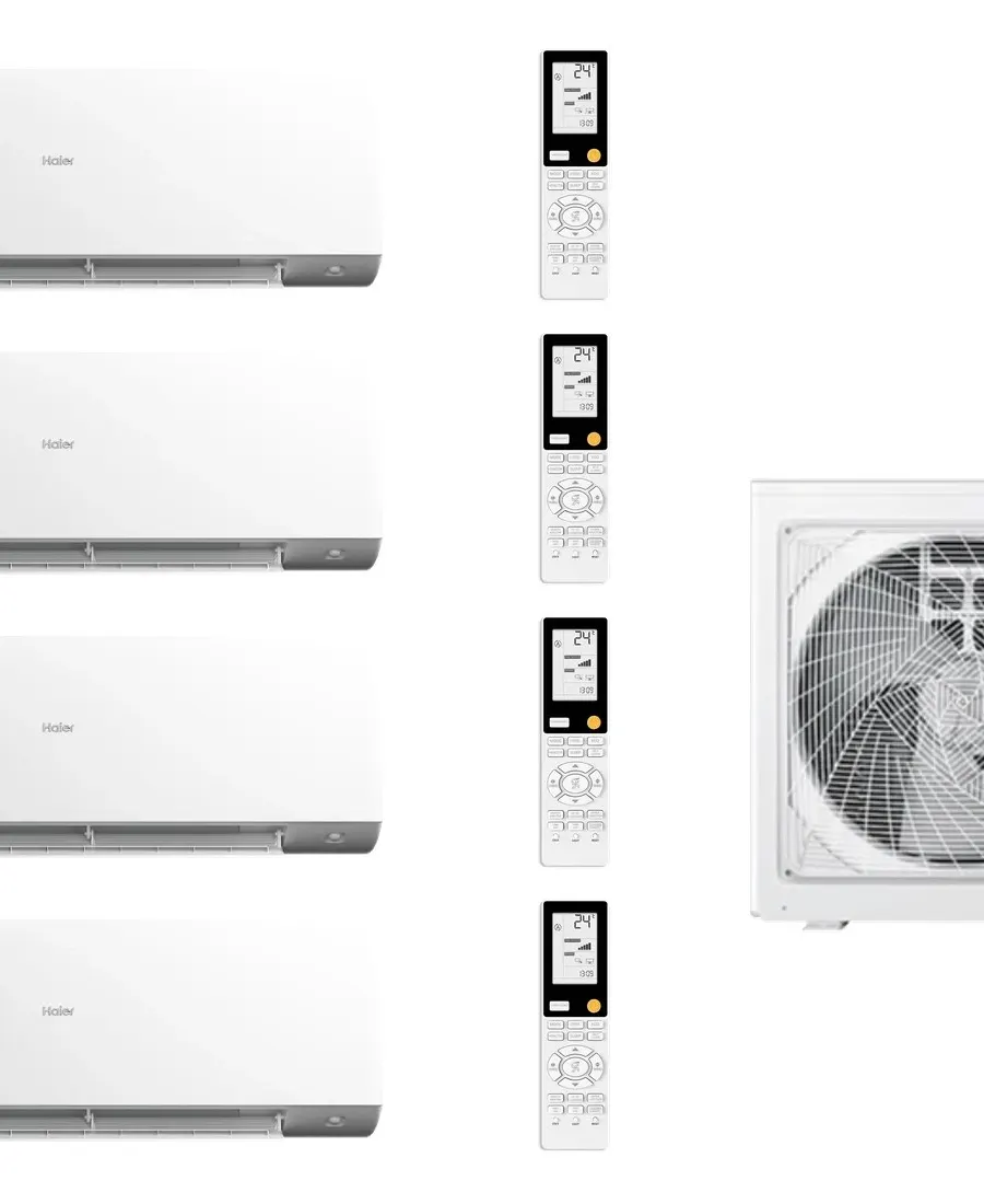 Klimatyzator multi-split Haier EXPERT Plus 4U85S2SR5FA — 4 jedn. 8,5 kW (3,5+3,5+3,5+3,5 kW)