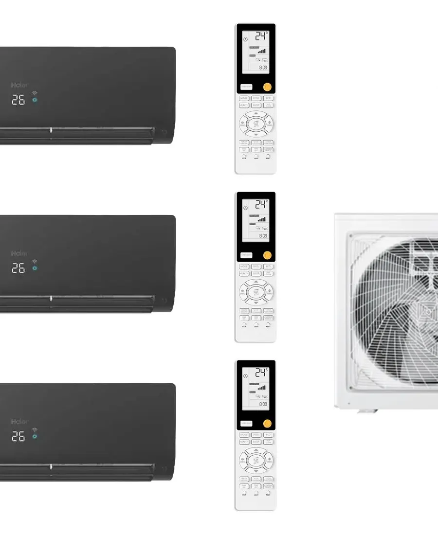 Klimatyzator multi-split Haier FLEXIS Plus BH 4U75S2SR5FA — 3 jedn. 7,5 kW (3,5+3,5+3,5 kW)