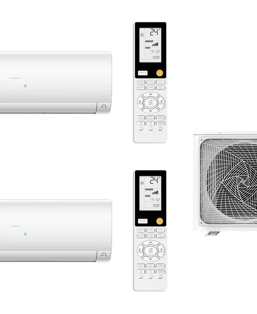 Klimatyzator multi-split Haier FLEXIS Plus WH 2U50S2SM1FA — 2 jedn. 5,0 kW (2,6+3,5 kW)