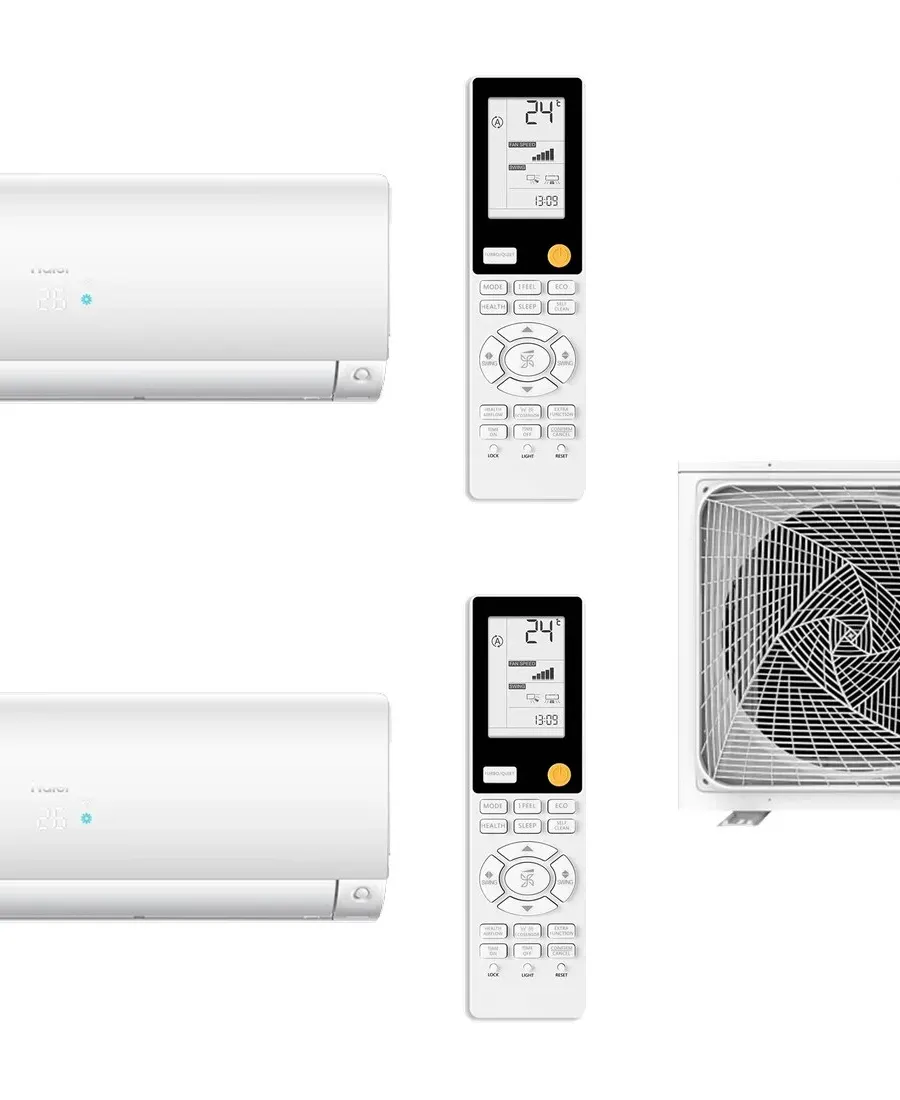 Klimatyzator multi-split Haier FLEXIS Plus LW 3U70S2SR5FA — 2 jedn. 5,2 kW (2,6+2,6 kW)