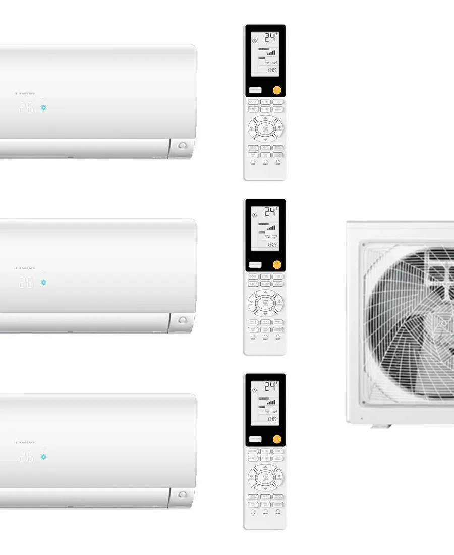 Klimatyzator multi-split Haier FLEXIS Plus LW 3U70S2SR5FA — 3 jedn. 7,0 kW (2,6+3,5+3,5 kW)