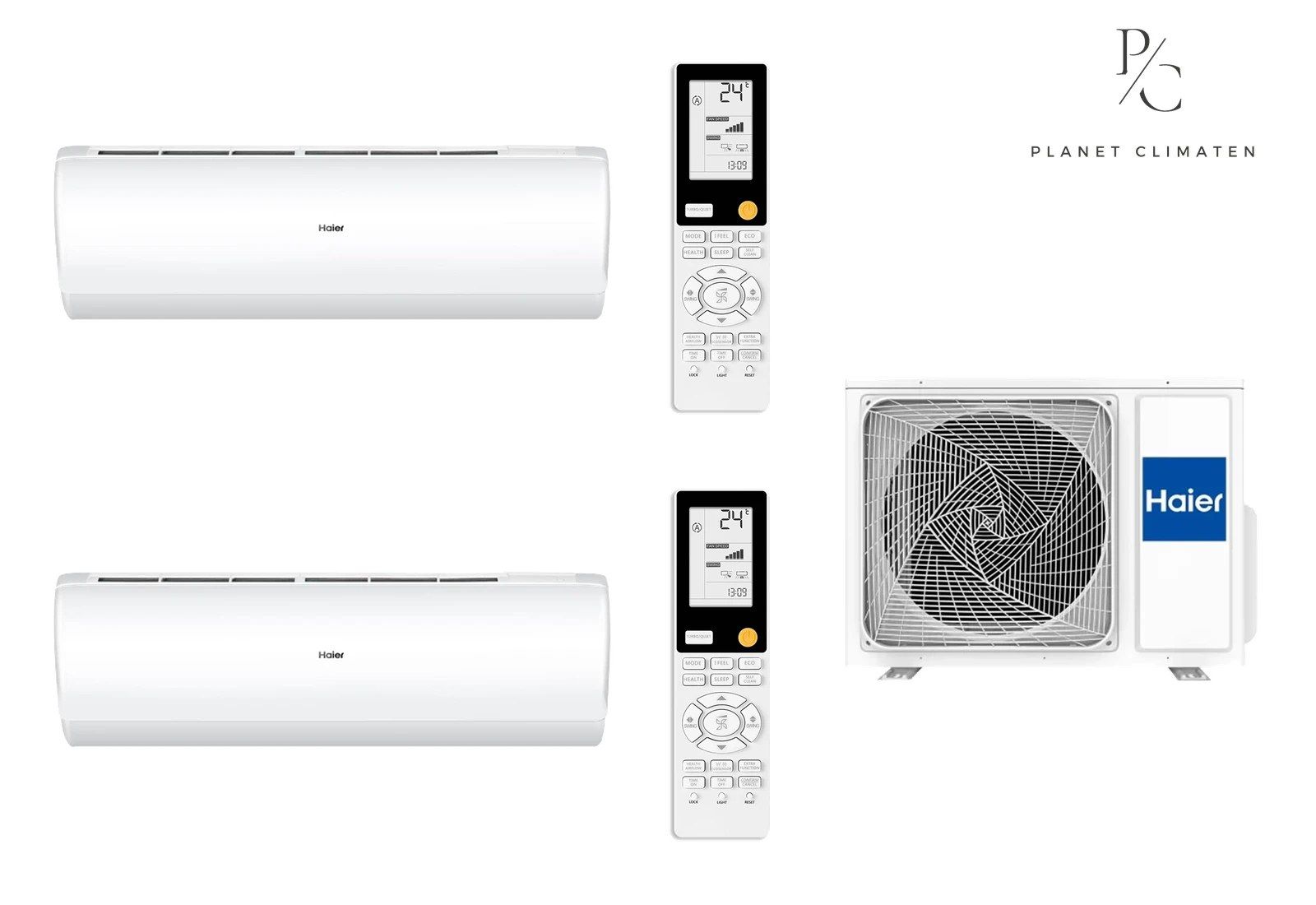 Haier — Klimatyzator multi-split Haier JADE Plus 2U40S2SM1FA — 2 jedn. 4,0 kW (2,6+2,6 kW)