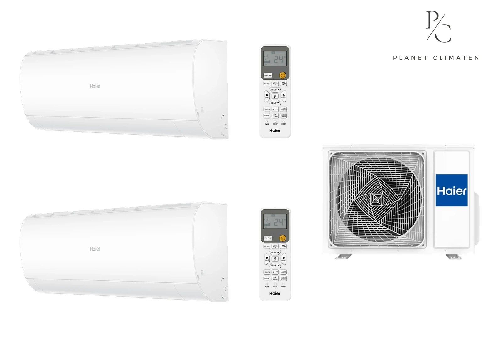 Haier — Klimatyzator multi-split Haier PEARL NEO Plus 2U40S2SM1FA — 2 jedn. 4,0 kW (2,7+2,7 kW)