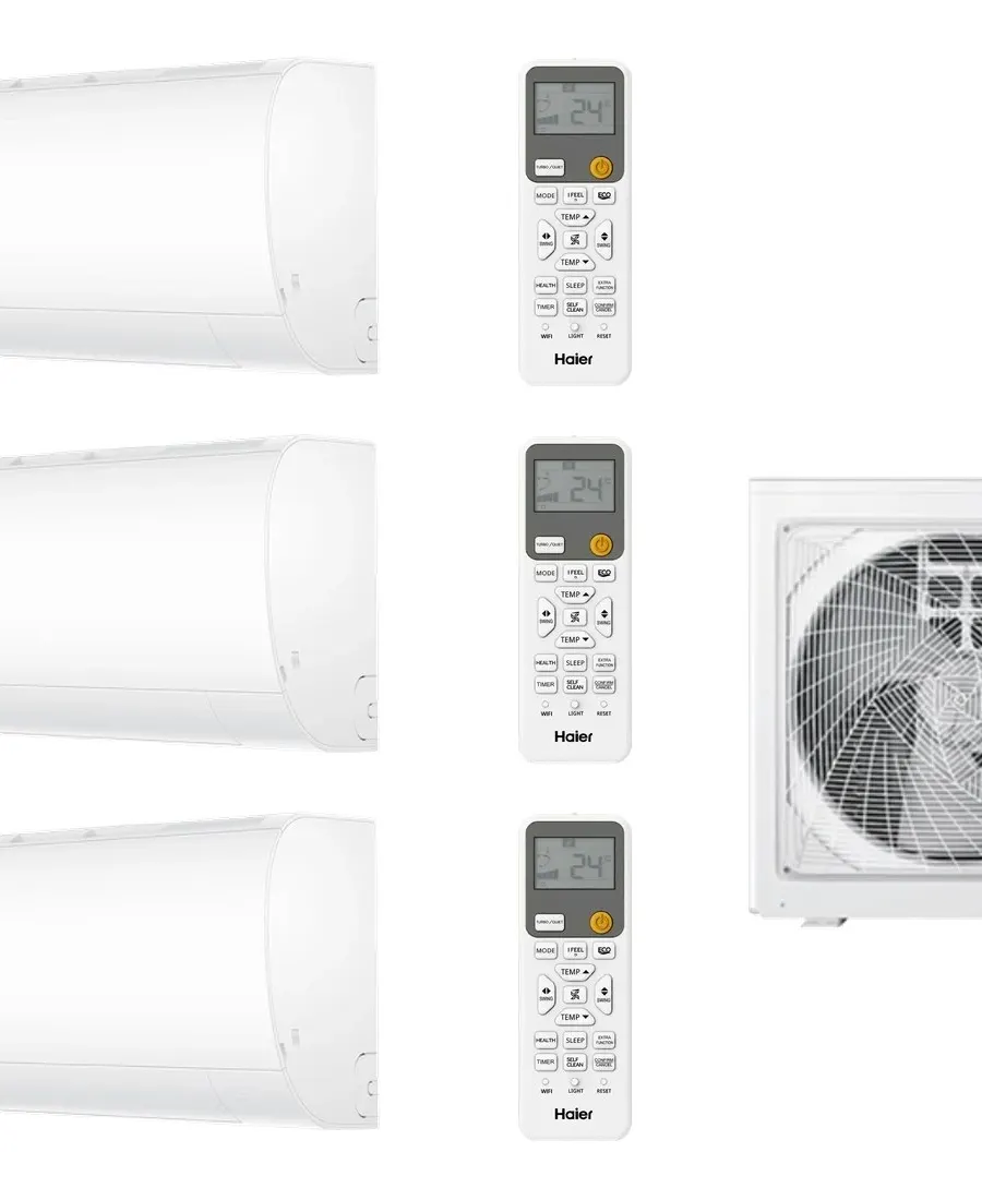 Klimatyzator multi-split Haier PEARL NEO Plus 4U85S2SR5FA — 3 jedn. 8,5 kW (2,7+3,5+6,8 kW)