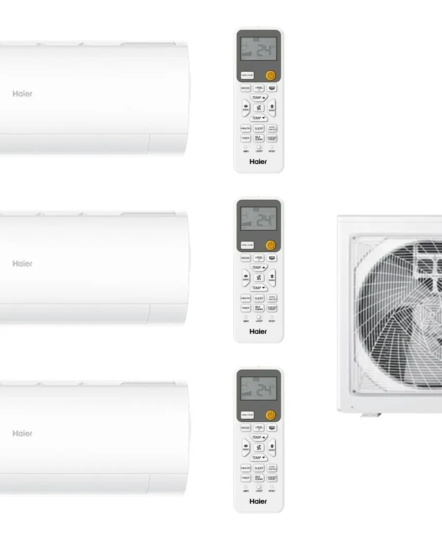 Klimatyzator multi-split Haier PEARL PREMIUM Plus 4U75S2SR5FA — 3 jedn. 7,5 kW (2,7+3,6+3,6 kW)