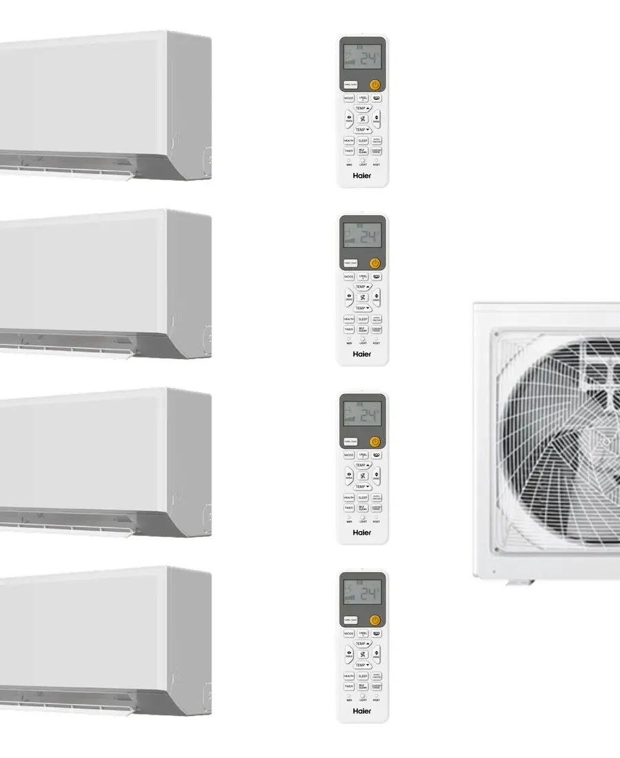Klimatyzator multi-split Haier REVIVE Plus 4U85S2SR5FA — 4 jedn. 8,5 kW (2,7+3,5+3,5+3,5 kW)