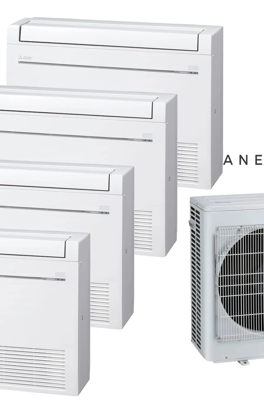 Klimatyzator multi-split Mitsubishi MXZ-5F102 MFZ-KT konsola 9kW 4 jedn.