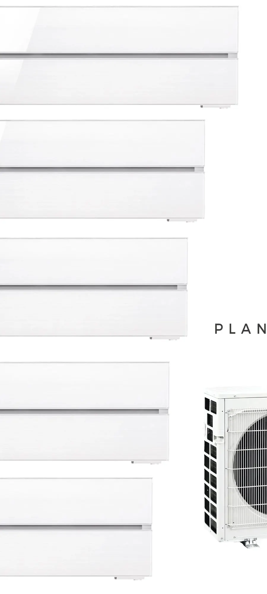 Klimatyzator multi-split Mitsubishi MXZ-6F120 LN 11.96kW 5 jedn. biały