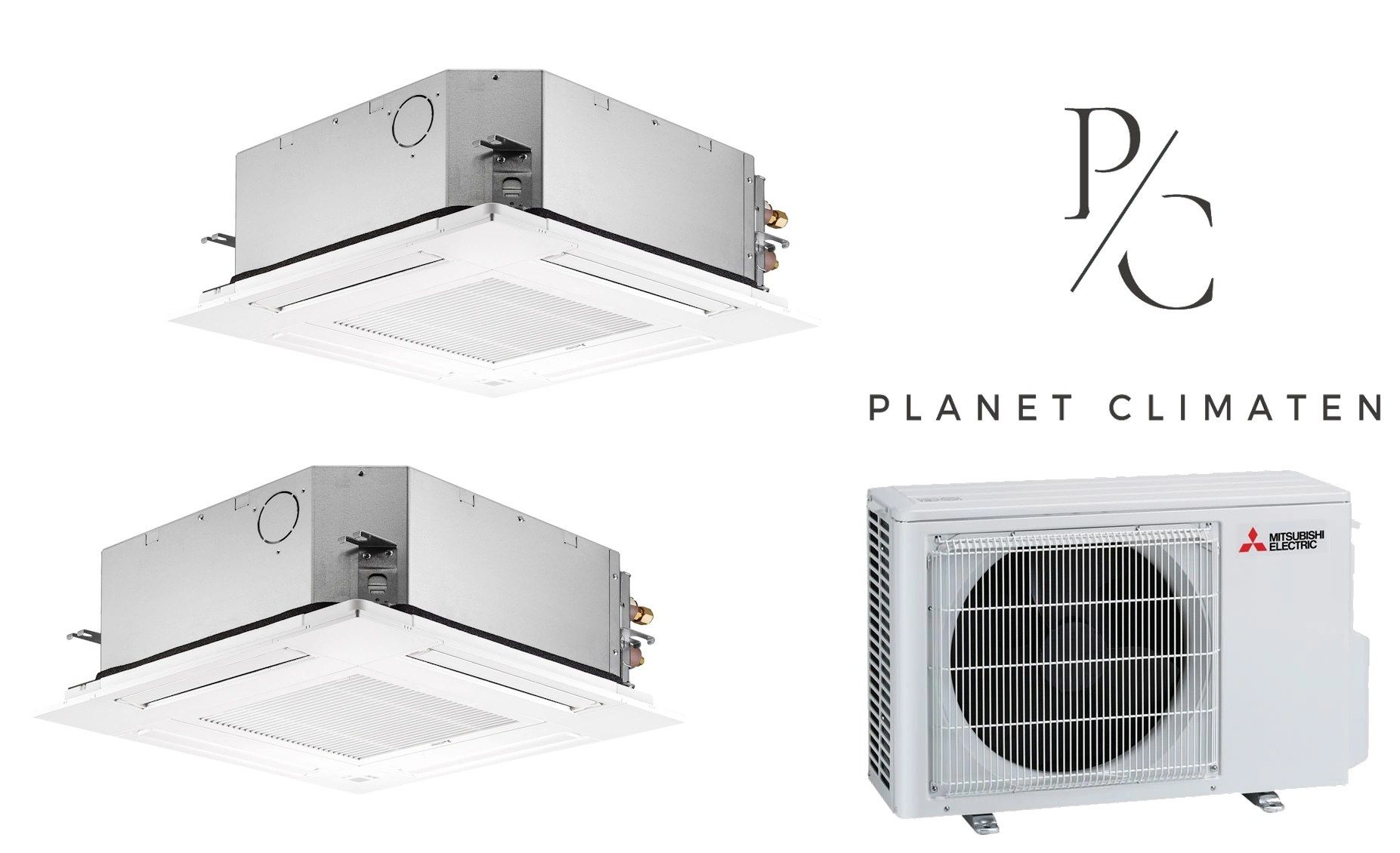 Mitsubishi Electric — Klimatyzator multi-split Mitsubishi MXZ-2F33 SLZ-M kaseta 2.4kW 2 jedn.