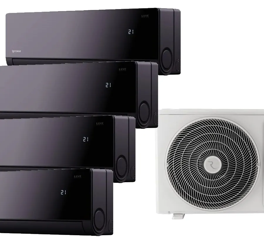 Klimatyzator multi-split Rotenso HN120Xm5 4 jedn. Luve Black 11,89kW