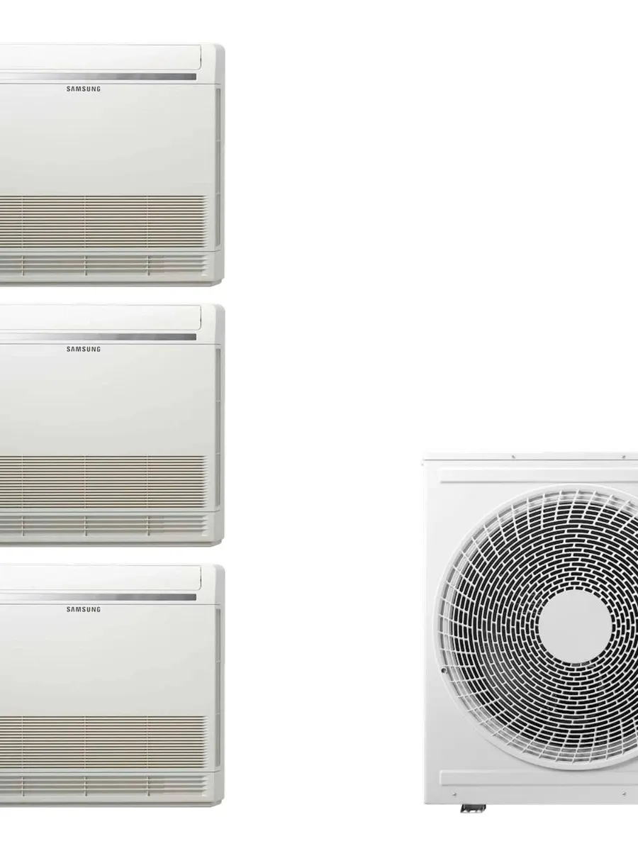 Klimatyzacja multi-split Samsung FJM Konsola — agregat AJ100 + 3x jednostka (5,0, 5,0, 5,0 kW)