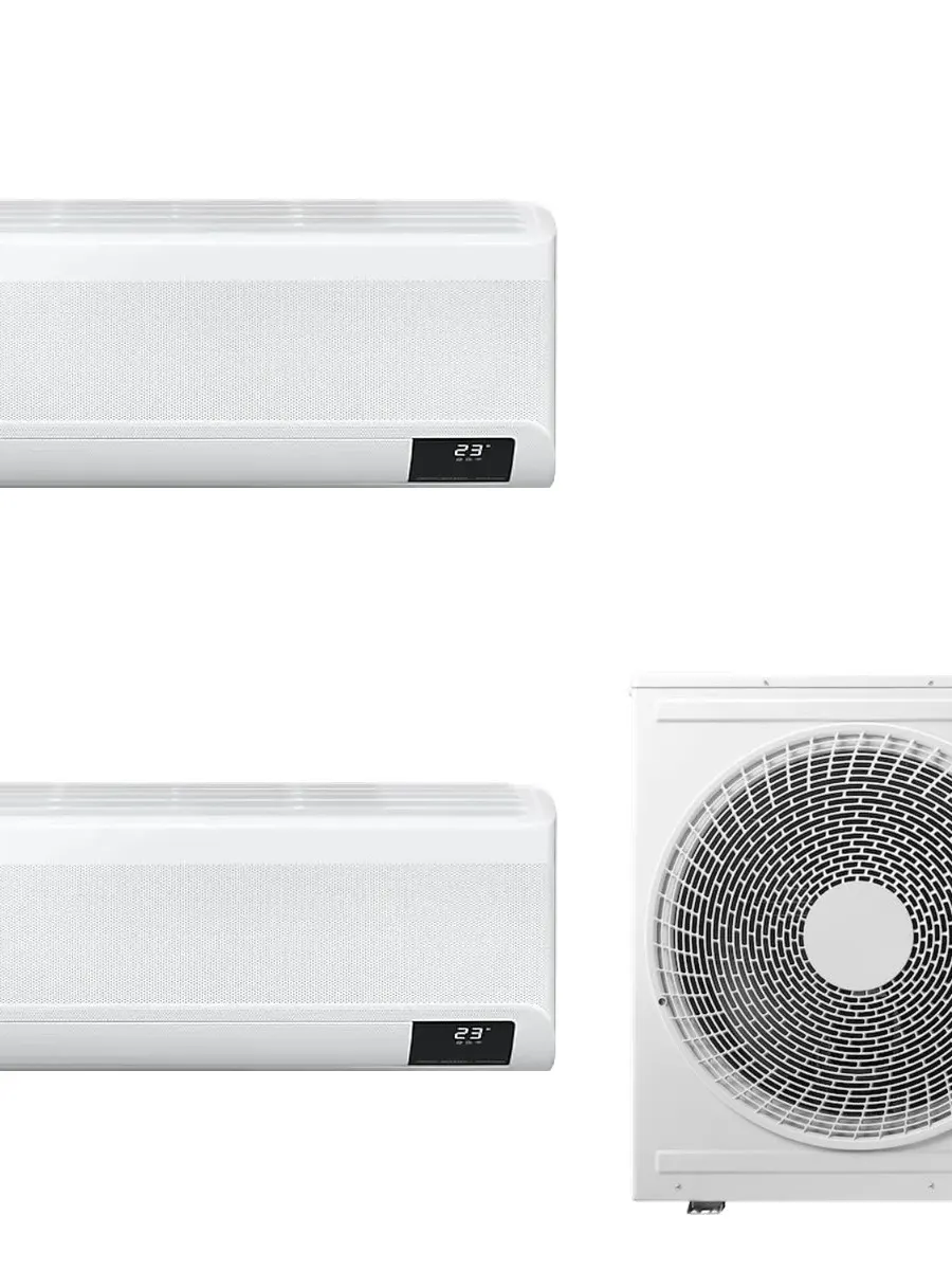 Klimatyzacja multi-split Samsung WindFree Avant biały — agregat AJ080 + 2x jednostka (3,5, 7,0 kW)