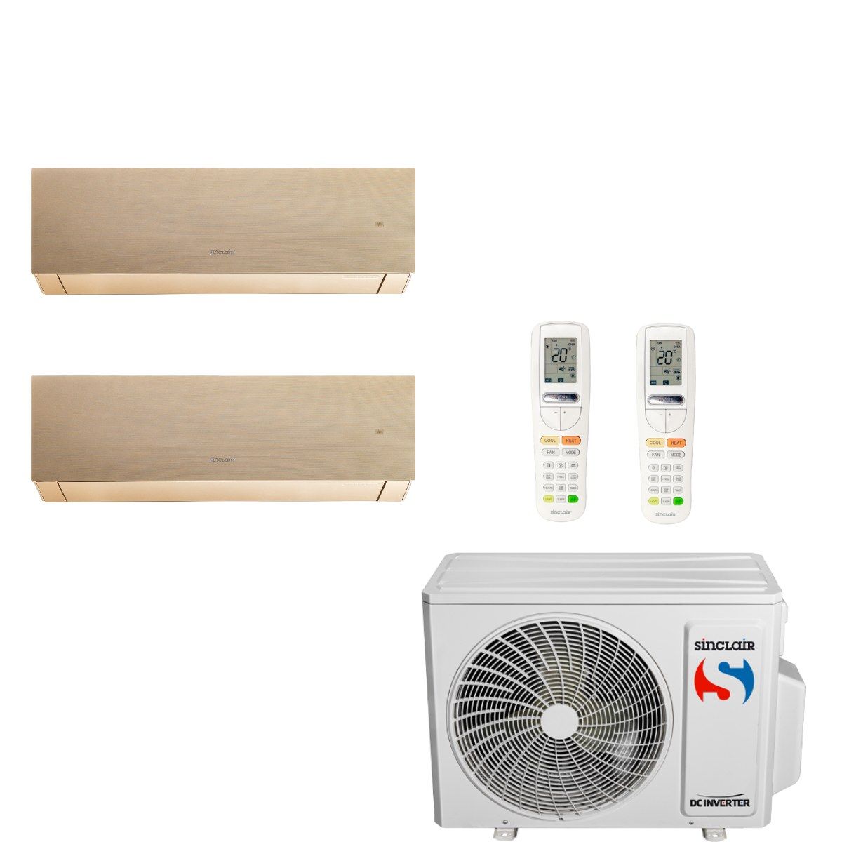 Sinclair — Klimatyzator multi-split Sinclair MARVIN MV-E14BI2 4.1kW 2 jedn.