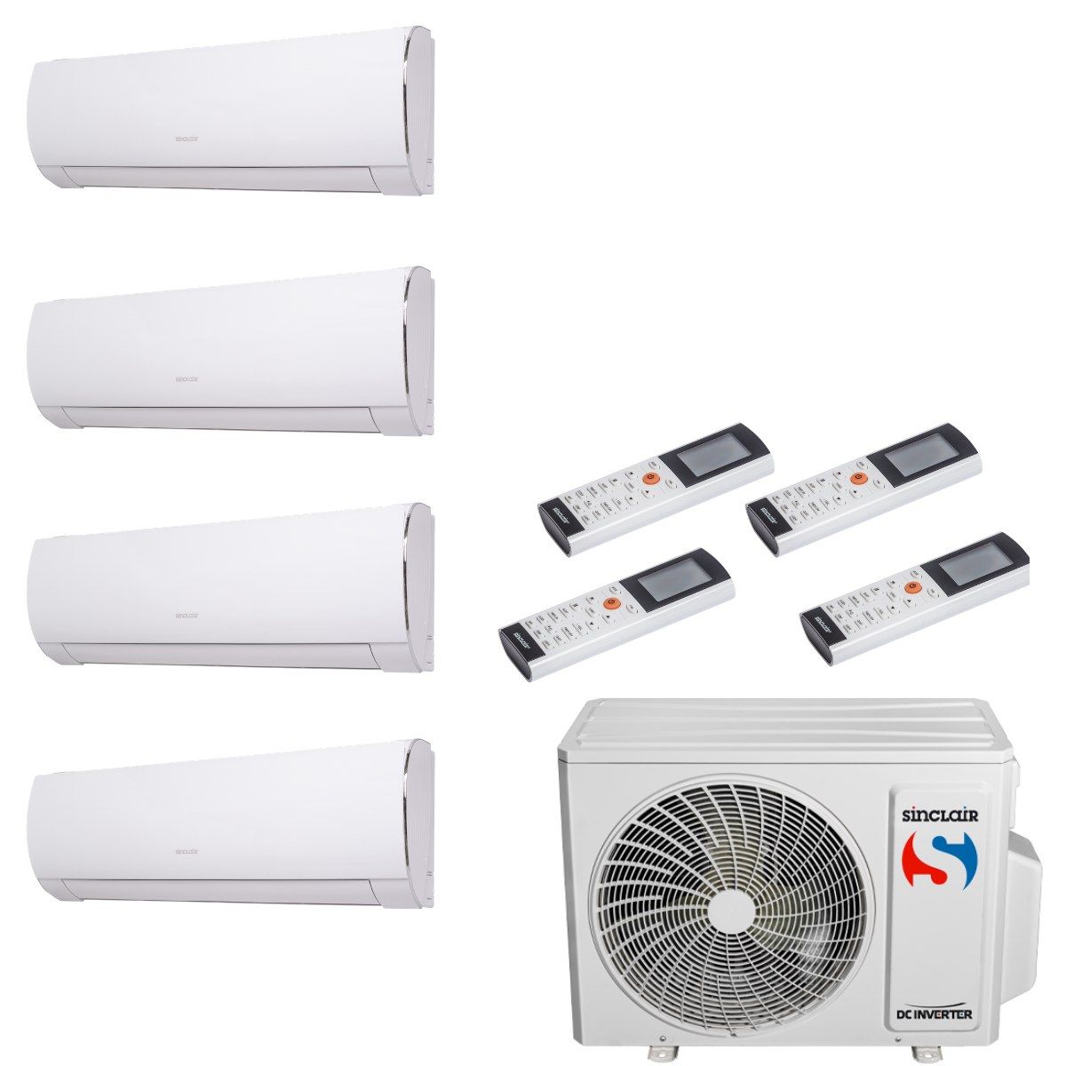 Sinclair — Klimatyzator multi-split Sinclair TERREL MV-E28BI2 8kW 4 jedn.