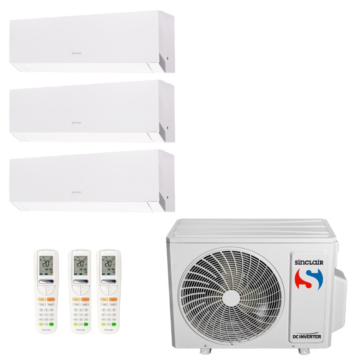 Sinclair — Klimatyzator multi-split Sinclair MARVIN MV-E21BI2 6.1kW 3 jedn.